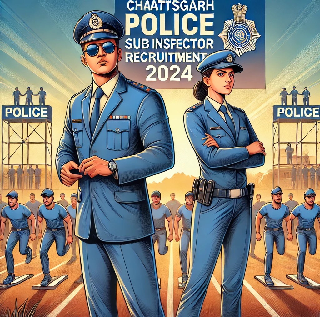 Chhattisgarh Police Sub Inspector Recruitment 2024